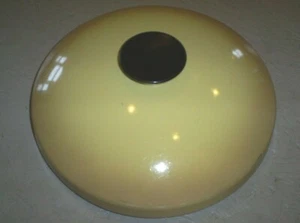 Vintage Pot / Pan Lid Harvest Yellow Gold 10 3/4" Aluminum Skillet - Imagen 1 de 4