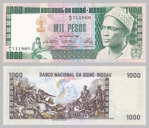 Guinea-Bissau 1000 Pesos 1978 p8b unc. - Foto 1 di 1