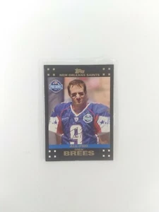 2007 Topps # 415 DREW BREES All Pro Saints 74.845 Yards 5522 TD - Bild 1 von 2