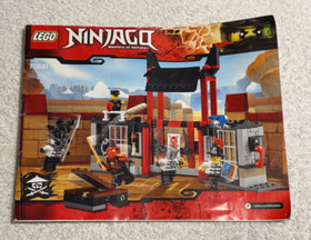 LEGO NINJAGO Kryptarium Prison Breakout 70591, Instruction Booklet Only