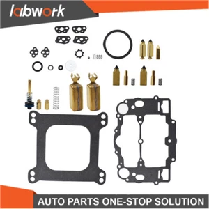 Labwork Carburetor Kit For Weber Marine W-4 BBL Mercruiser 809064 With Floats - Picture 1 of 11