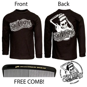 Men's OG Suavecito Long Sleeve Tee Shirt (S, M, L, XL, 2XL, 3XL, 4XL, 5XL) - Picture 1 of 5
