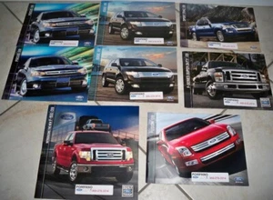 Lot of 8 Sales Brochures: 2009 09 Ford Focus, Edge, Fusion, F-150, F-Series - Picture 1 of 12