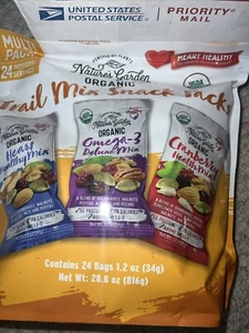 Nature's Garden Organic Trail Mix Snack Packs Multi Pack (24 x 1.2oz) - Picture 1 of 2