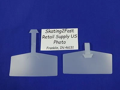 Etiqueta portabiletos etiqueta 3-3/8"w x 1-3/8"h estante de alambre y cesta de plástico Foto 1 de 2