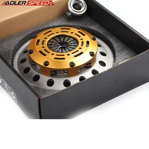 ADLERSPEED Twin Disc Clutch Kit For NISSAN 350Z INFINITI G35 VQ35DE Medium WT - Foto 1 di 10