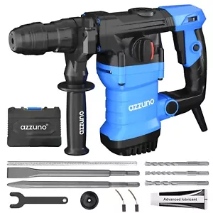 Heavy Duty Rotary Hammer Drill 15 Amp 1-1/4" SDS-Plus 4 Modes Chipping Hammers - Picture 1 of 7