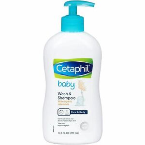 Cetaphil 399ML Of  Baby Gental Wash & Tear-Free Shampoo With Organic Calendula