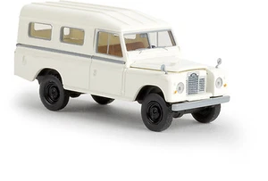 Land Rover 109 cerrado, blanco, Starmada, coche H0 modelo 1:87, Brekina 13775 - Imagen 1 de 1