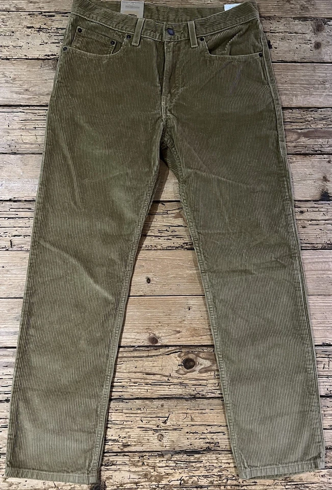 Levi’s Men’s 30x30 Brown Corduroy Pants 90s Retro Original Straight Leg