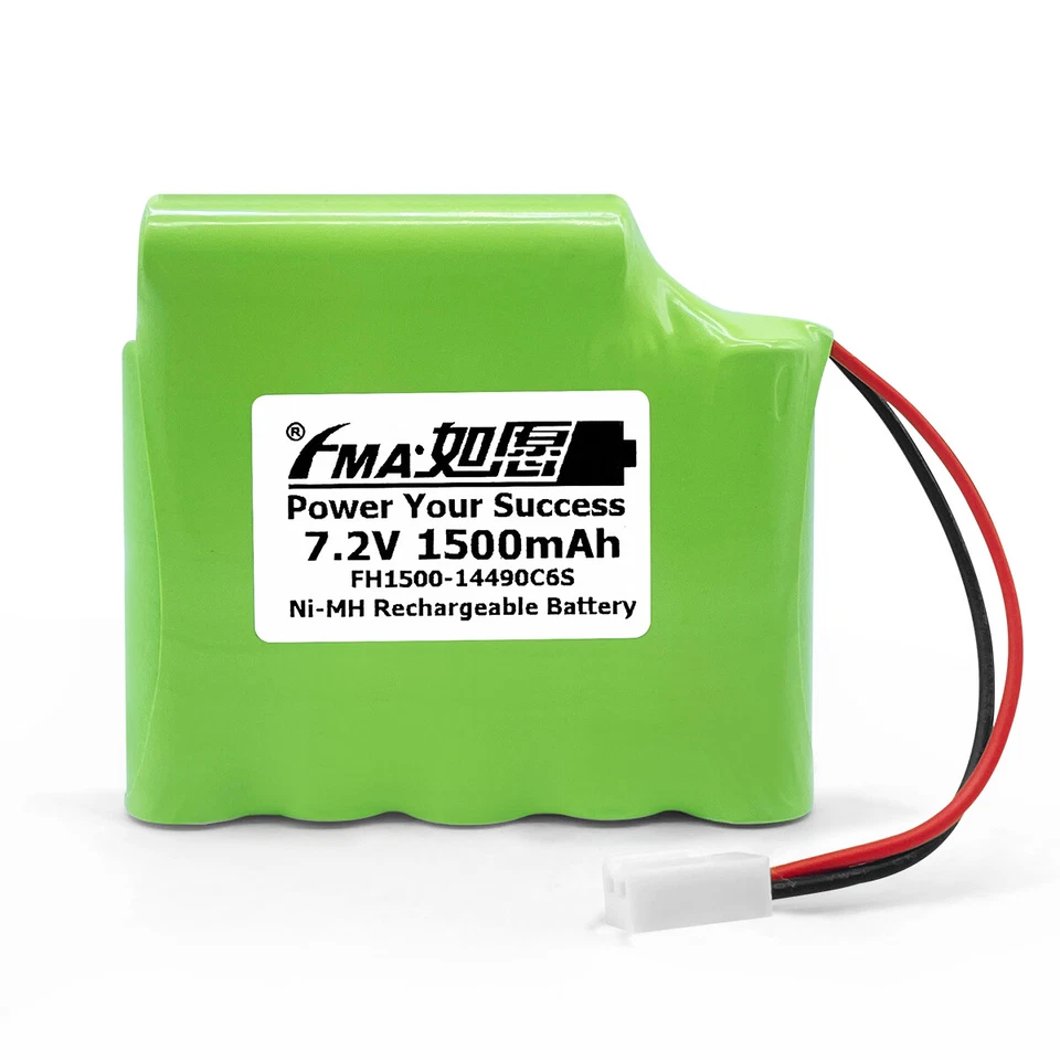 RC Car Model Robot Toys Rechargeable Battery Ni-mh 7.2v 1500mah W/sm2p AA 6sx