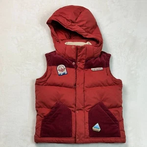 Eider Gilet Hooded Body Warmer Red Puffer Padded Vest Youth Size 140 (10-11) - Bild 1 von 17