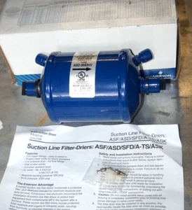Lot of 2: EMERSON ASD-35S5-VV Suction Line Filter Drier 5/8" Solder - Brand New! - Picture 1 of 6