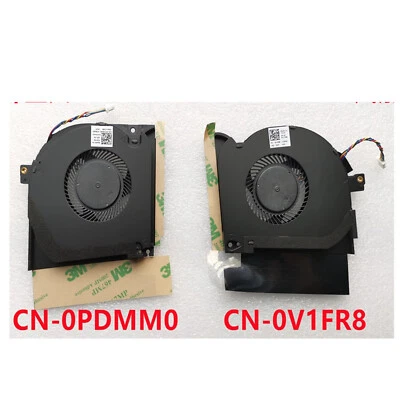 CPU GPU Cooling Fan For Alienware M15 M17 R1 0PDMM0 0V1FR8 Radiator Cooler Fan - Image 1 of 4