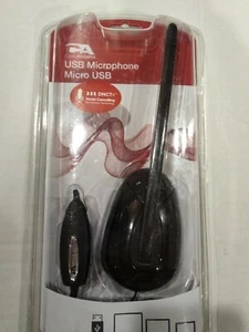 Cyber Acoustics CVL-1084 USB Desktop Microphone NOISE CANCELING - Picture 1 of 3