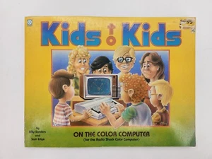 Kids to Kids on the color computer 1983 Book by Sanders & Edge Radio Shack Tandy - Photo 1/12