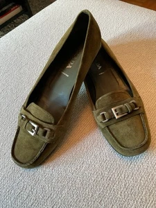 PRADA Loafer Gr. 38 Wildleder Khaki Original *TOP* - Bild 1 von 12