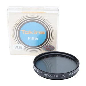 Tokina Circular PL Polarizing Filter 58mm with Original Packaging - Picture 1 of 2