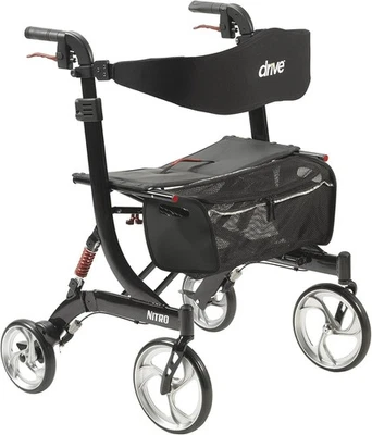 Andador Drive Medical 10266HD-BK Nitro HD - Negro Foto 1 de 4