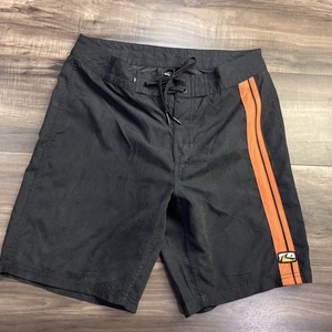 Rip Curl Shorts Herren Größe 30, orange gestreift Board - Bild 1 von 9