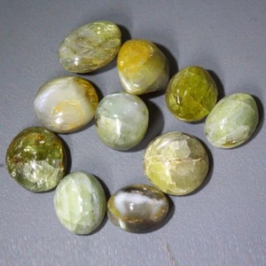 27.44 Cts_Loose Gemstone_100 % Natural Unheated Chrysoberyl Cat's Eye_Srilanka - Foto 1 di 3
