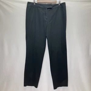 Pantalones de vestir elásticos negros de pierna recta talla 14 sin listar para mujer - Imagen 1 de 5