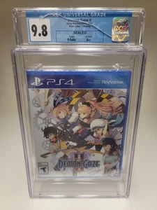CGC Graded 9.8 A++ Demon Gaze II PS4 Cracked In Case - Bild 1 von 5