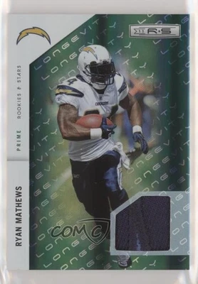2011 Rookies & Stars Longevity Parallel Emerald Materials Prime /90 Ryan Mathews - Image 1 of 2