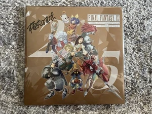 Disco analógico firmado Nobuo Uematsu FINAL FANTASY IX 25th vinilo Timeless Tale FF9 - Imagen 1 de 2