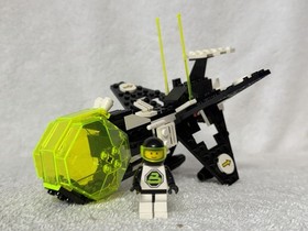 Vintage LEGO Space Blacktron 6887 Allied Avenger 100% Complete, Minifigure 1991