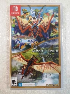 MONSTER HUNTER STORIES COLLECTION (MH STORIES 2 VOUCHER) SWITCH USA NEW GAME IN - Imagen 1 de 5