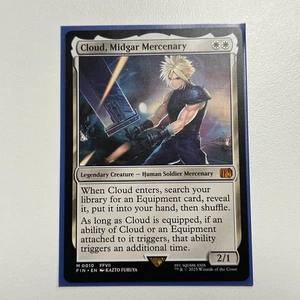 MTG: Cloud, Midgar Mercenary - MTG Final Fantasy 010 - Bild 1 von 2