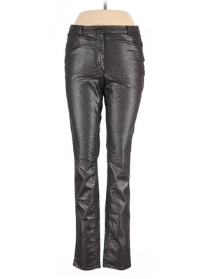 Pantalones de vestir plateados para mujer H&M 10 Foto 1 de 2