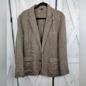 J.Crew Irish Linen BAIRD McNutt Gr. 40S in Braun Blazer Sport Mantel Herren - Bild 1 von 12