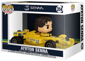 FUNKO POPS Rides Deluxe Ayrton Senna w/Lotus 314 - Foto 1 di 2