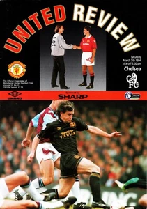 Manchester United - Chelsea FC 1993-1994 Premier League 5.3.1994 - Bild 1 von 1