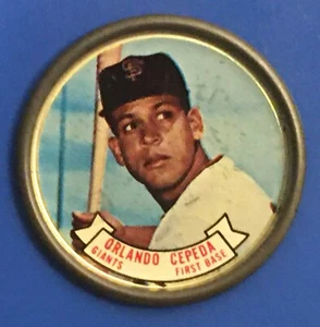 1964 Topps COINS SET BREAK #63 ORLANDO CEPEDA HOF SAN FRANCISCO GIANTS (003) - Foto 1 di 1