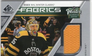 LINUS ULLMARK 2023-24 SP GAME USED HOCKEY # WC-2 WINTER CLASSIC FABRICS JERSEY - Picture 1 of 1