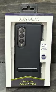 Custodia cavalletto guanto corpo scatola aperta per Samsung Galaxy Z Fold4 - nero - Foto 1 di 2