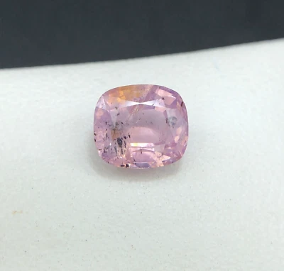 2.76Ct Unheated Untreated Milky Sapphire Cushion Shape Gemstone @ Afghanistan - Image 1 of 4