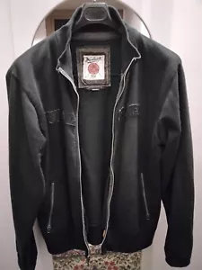 Felpa Zip Woolrich-nera-tgxxl- - Foto 1 di 3