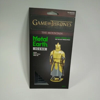Fascinations ICONX Game of Thrones THE MOUNTAIN 3D Metal Earth Model Kit - Image 1 of 3