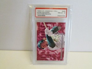Mark McGwire 1994 Upper Deck Diamond Collection - Western Region #W8  PSA 8