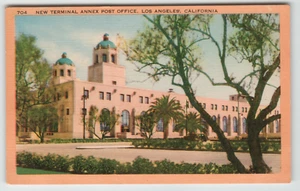 Postcard New Terminal Annex Post Office Los Angeles, CA - Picture 1 of 2