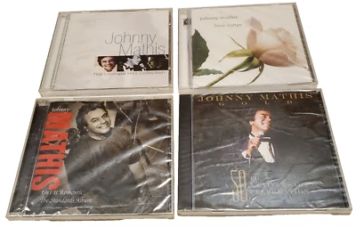 NEW Johnny Mathis 4 CD Lot Isnt it Romantic Greatest Hits Love 50th Anniversary - Image 1 of 4