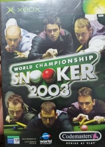 World Championship Snooker 2003 ★ Juego Físico Xbox Clasica ★ Pal España ★ 1ª Ed - Imagen 1 de 3