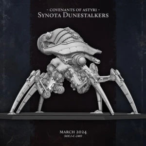 Covenants of Astyri - Synota Dunestalkers (129mm)/TTRPG/Wargaming Solwyte - Picture 1 of 2