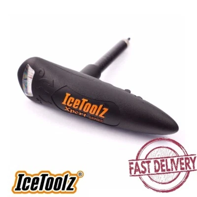 IceToolz E219 Ocarina Llave dinamométrica 3-10Nm Herramienta de reparación de bicicletas Negra Foto 1 de 4