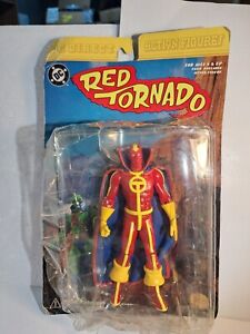 2001 DC DIRECT (Comics)  Fully Poseable Action Figure "RED TORNADO" 6.5 in. NIB