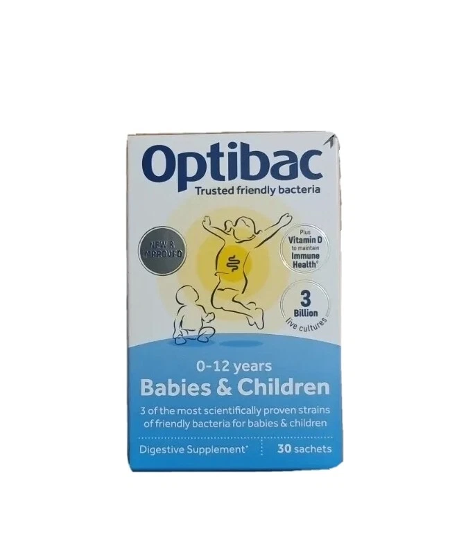 OptiBac Probiotics for Babies & Children - 30 Sachets Long Expiry Date